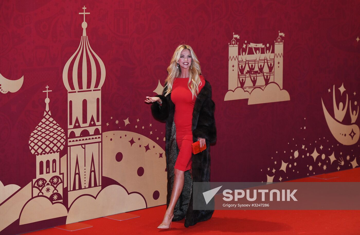 Guests arrive at 2018 FIFA World Cup Final Draw