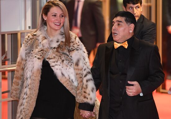 Guests arrive to 2018 FIFA World Cup Final Draw