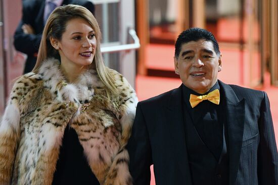 Guests arrive to 2018 FIFA World Cup Final Draw