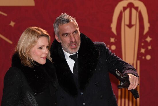 Guests arrive to 2018 FIFA World Cup Final Draw