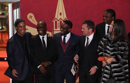 Guests arrive to 2018 FIFA World Cup Final Draw