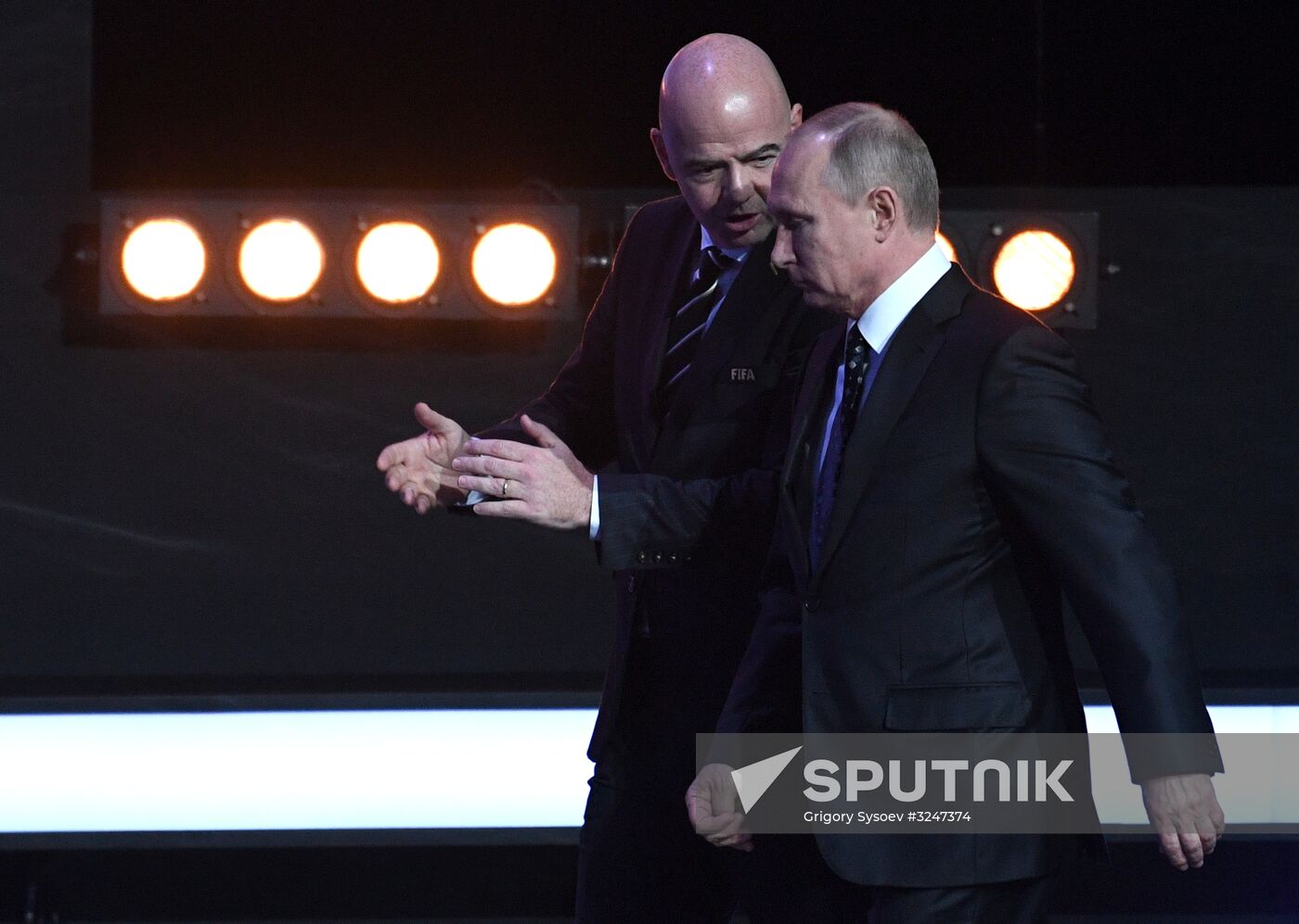 President Putin takes part in 2018 FIFA World Cup Final Draw