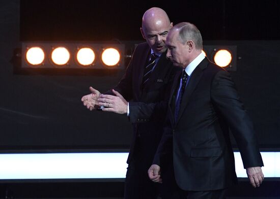 President Putin takes part in 2018 FIFA World Cup Final Draw