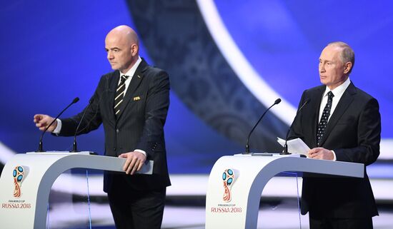 President Putin takes part in 2018 FIFA World Cup Final Draw