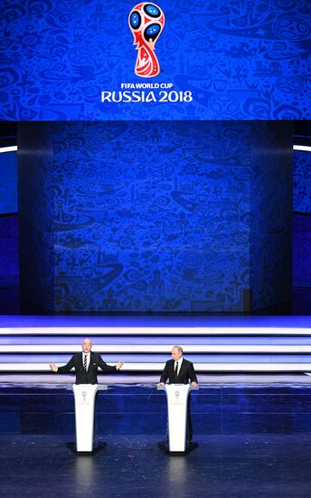 President Putin takes part in 2018 FIFA World Cup Final Draw