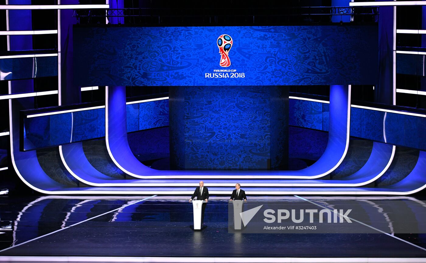 President Putin takes part in 2018 FIFA World Cup Final Draw