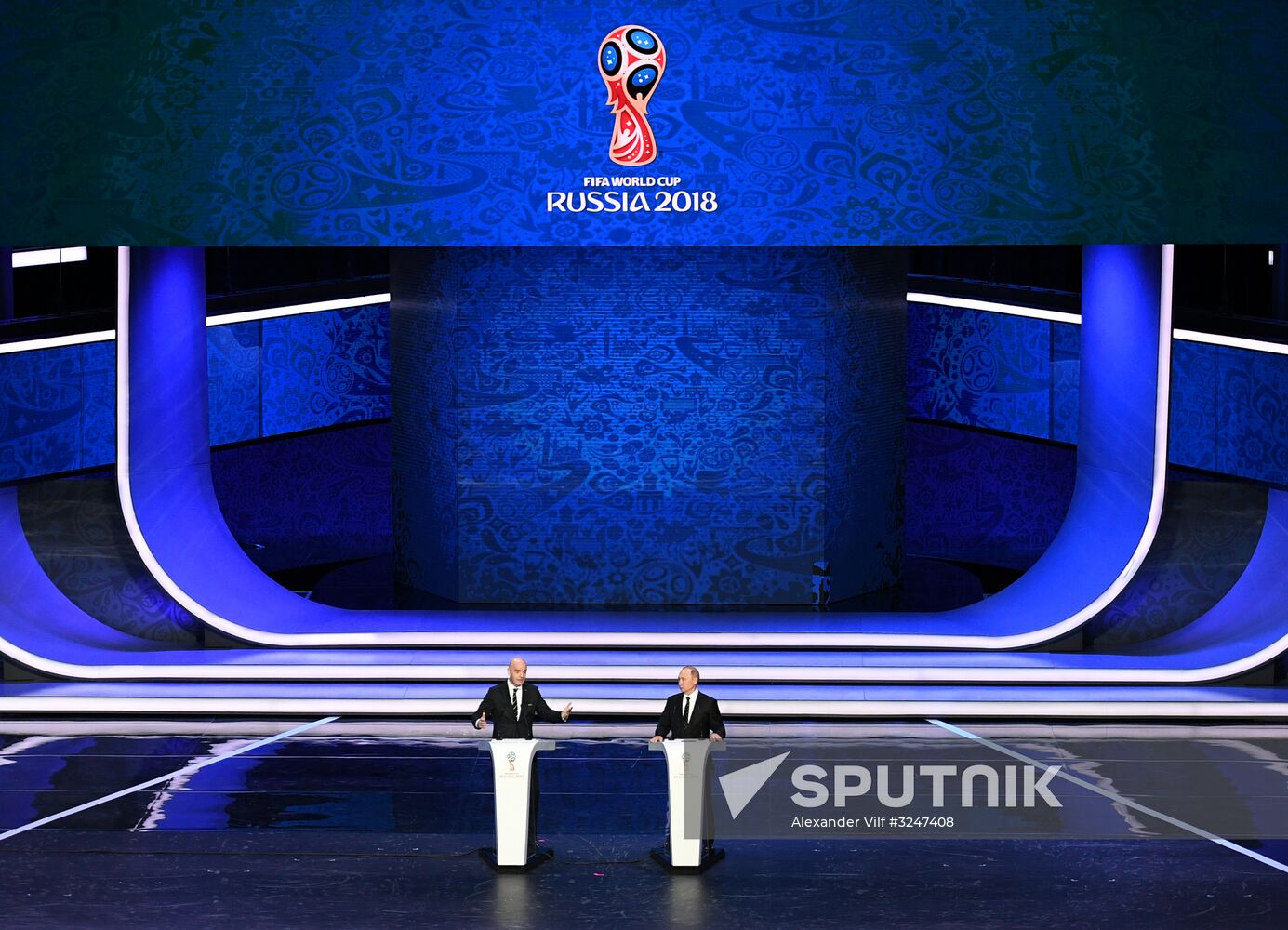 President Putin takes part in 2018 FIFA World Cup Final Draw