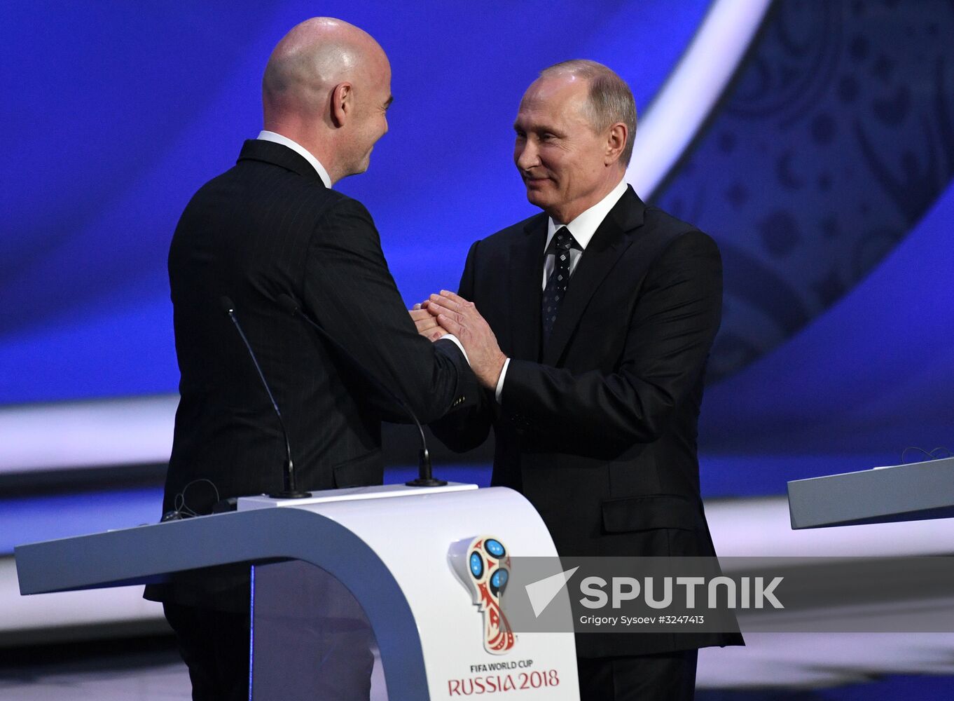 President Putin takes part in 2018 FIFA World Cup Final Draw