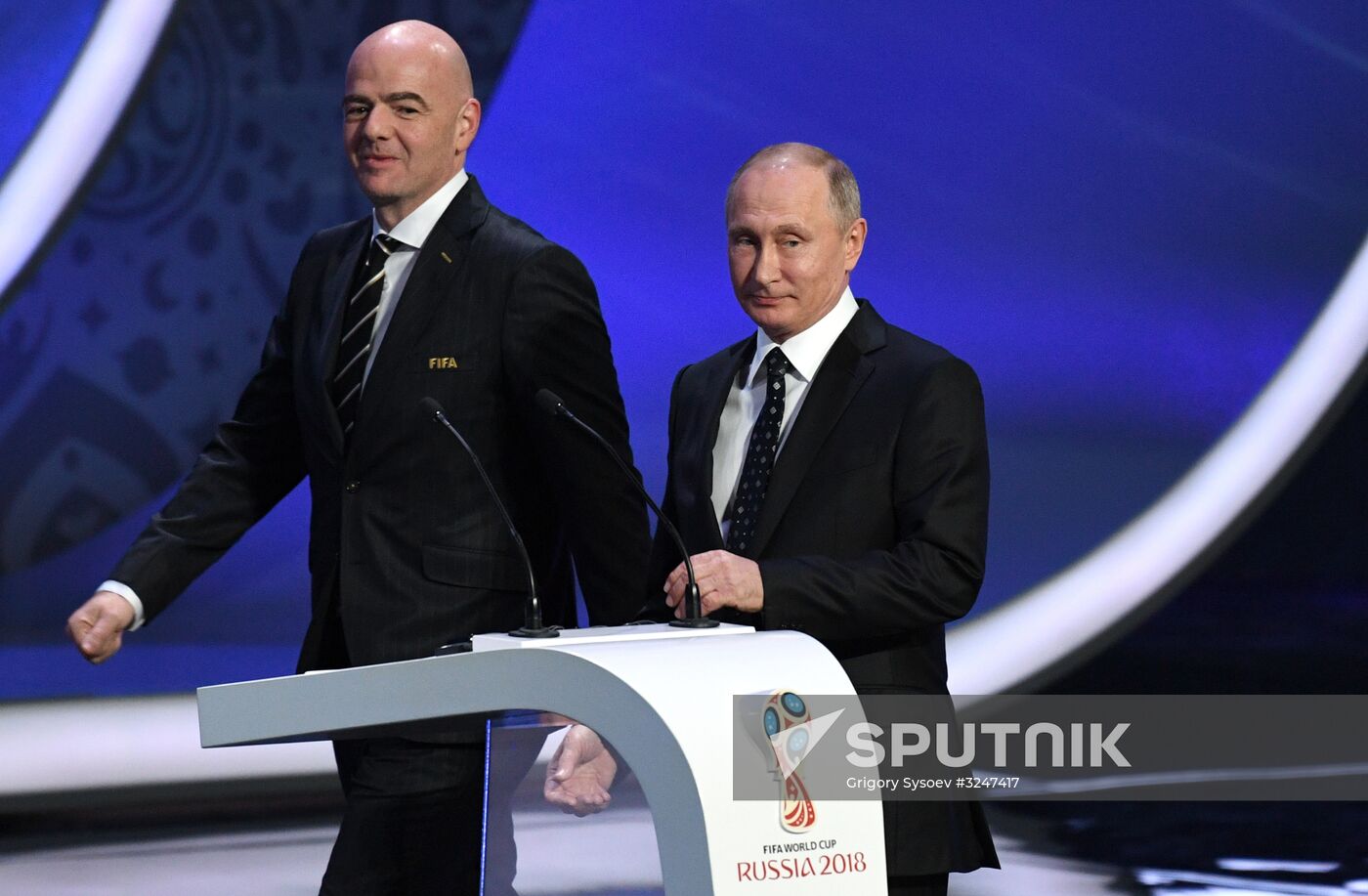 President Putin takes part in 2018 FIFA World Cup Final Draw
