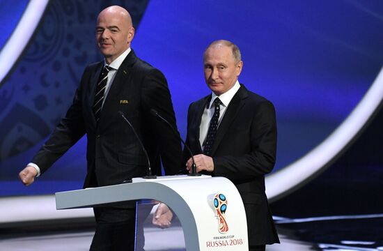 President Putin takes part in 2018 FIFA World Cup Final Draw