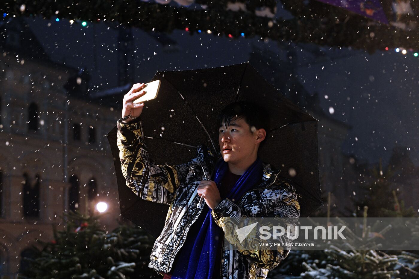 Snow in Moscow