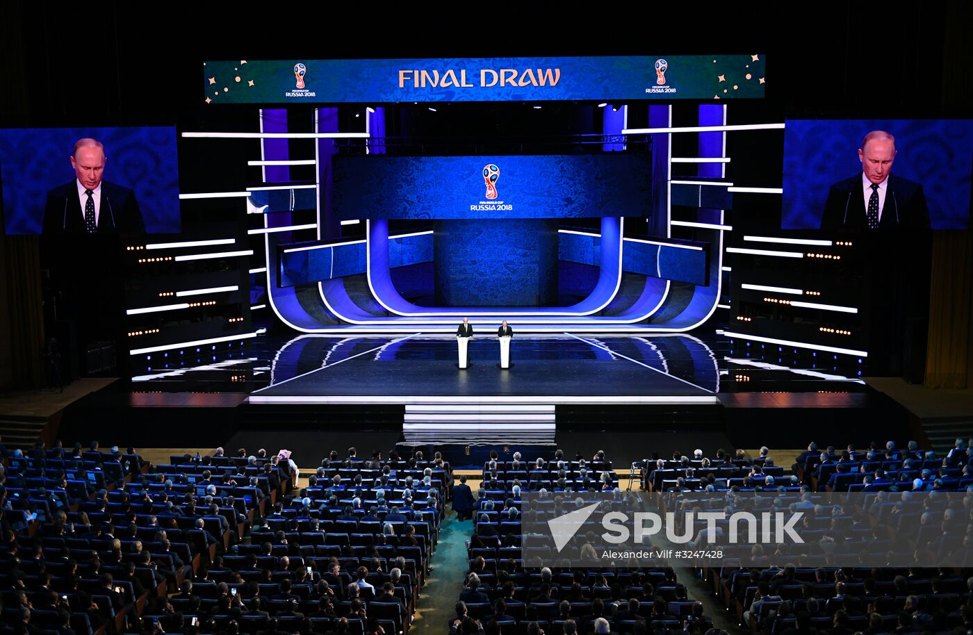 President Putin takes part in 2018 FIFA World Cup Final Draw