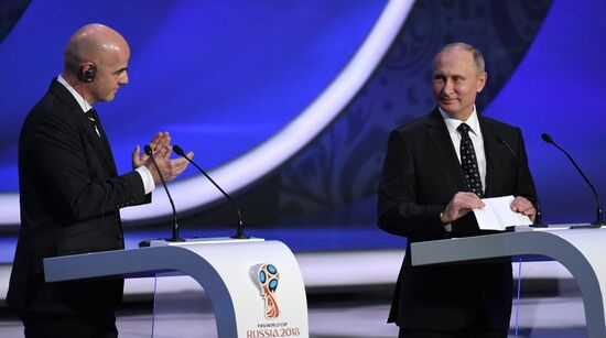 President Putin takes part in 2018 FIFA World Cup Final Draw