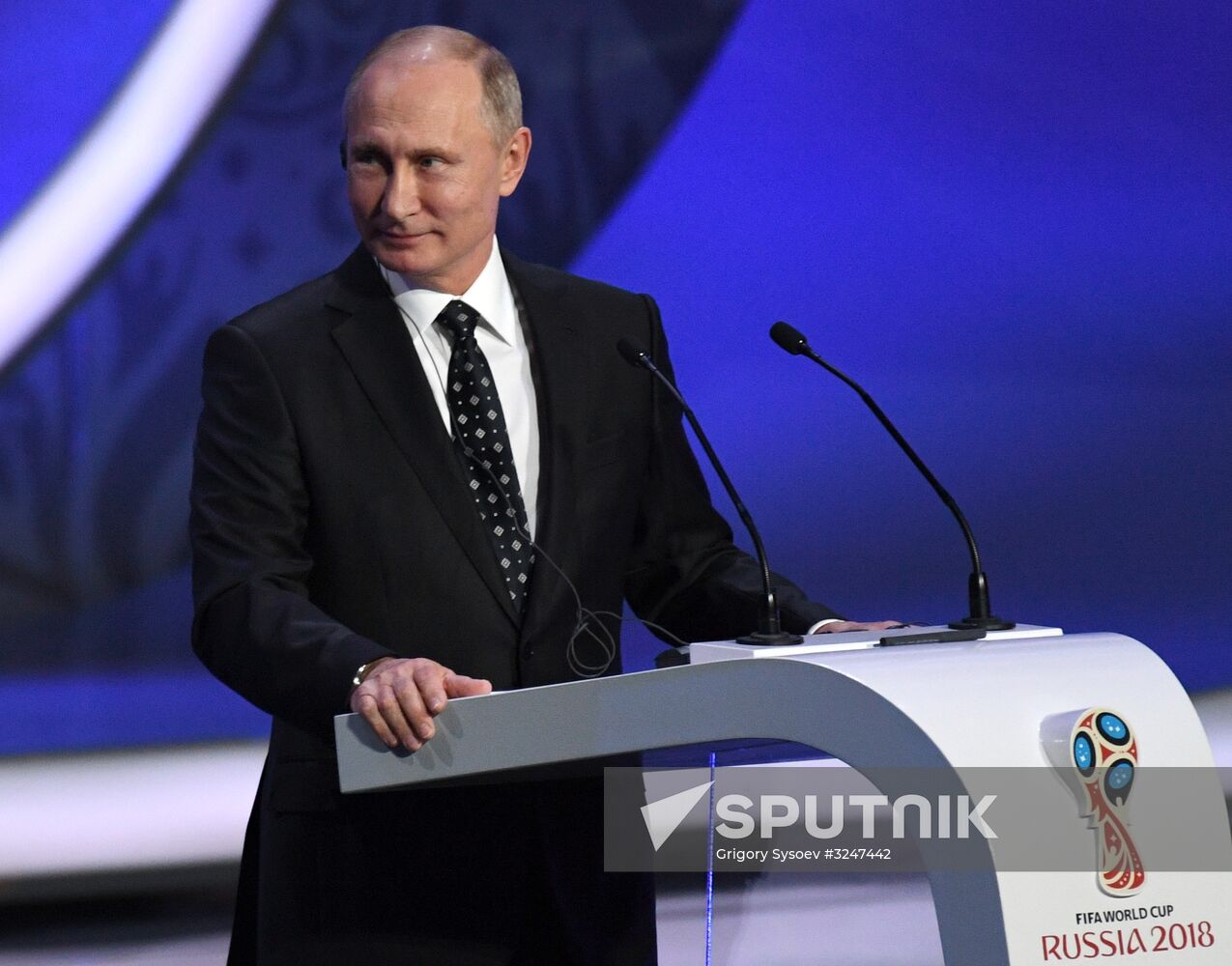 President Putin takes part in 2018 FIFA World Cup Final Draw