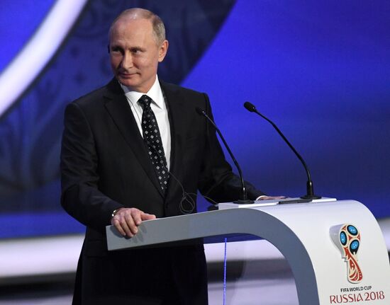President Putin takes part in 2018 FIFA World Cup Final Draw