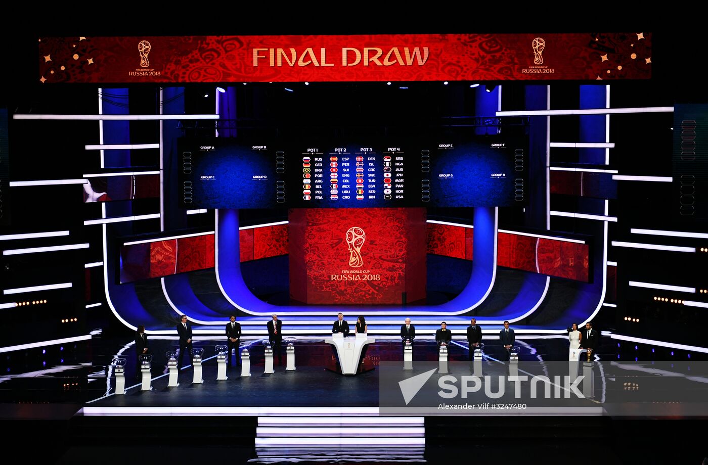 2018 FIFA World Cup Final Draw
