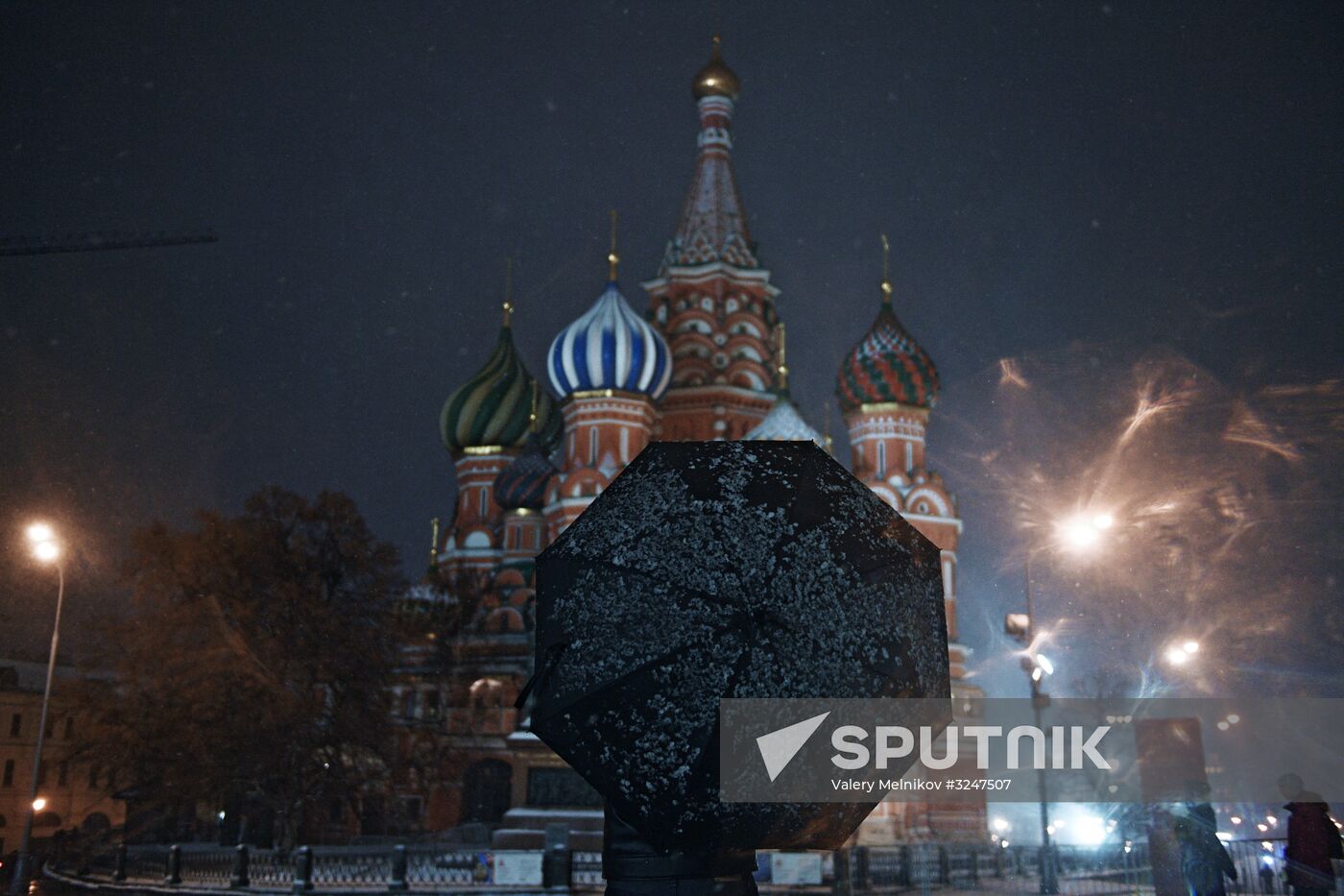 Snow in Moscow