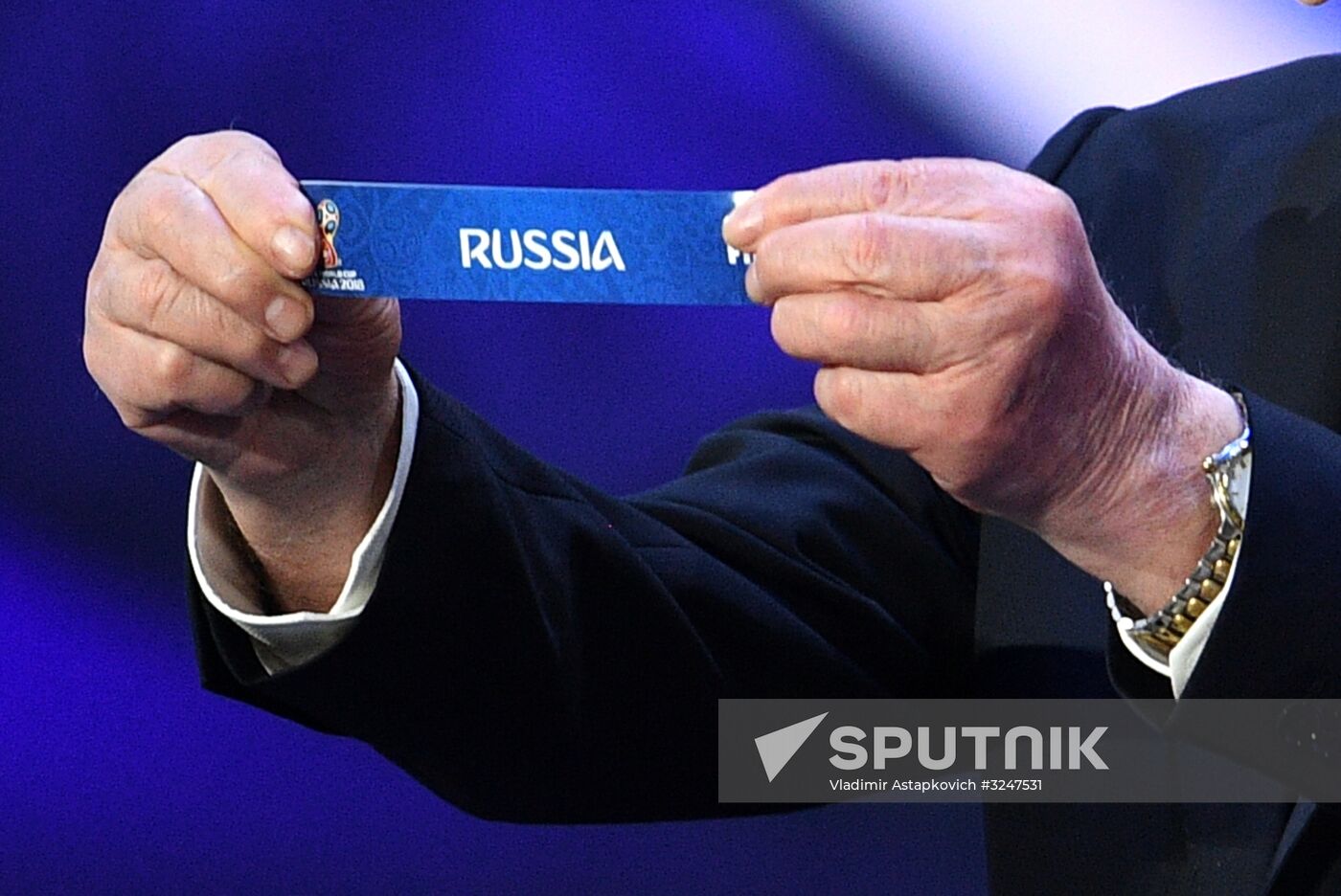 2018 FIFA World Cup Final Draw
