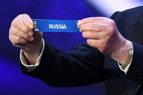2018 FIFA World Cup Final Draw