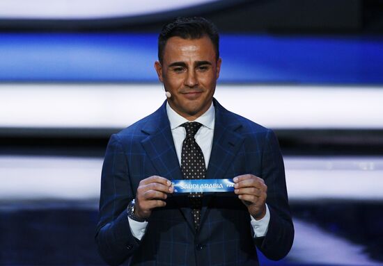 2018 FIFA World Cup Final Draw