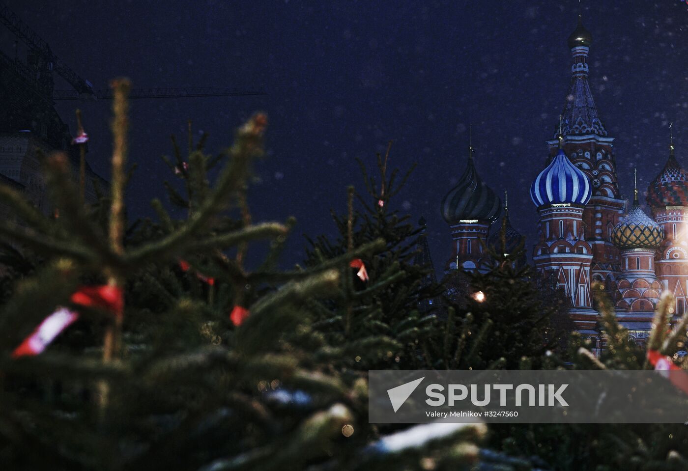 Snow in Moscow