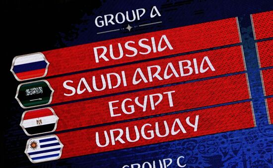 2018 FIFA World Cup Final Draw