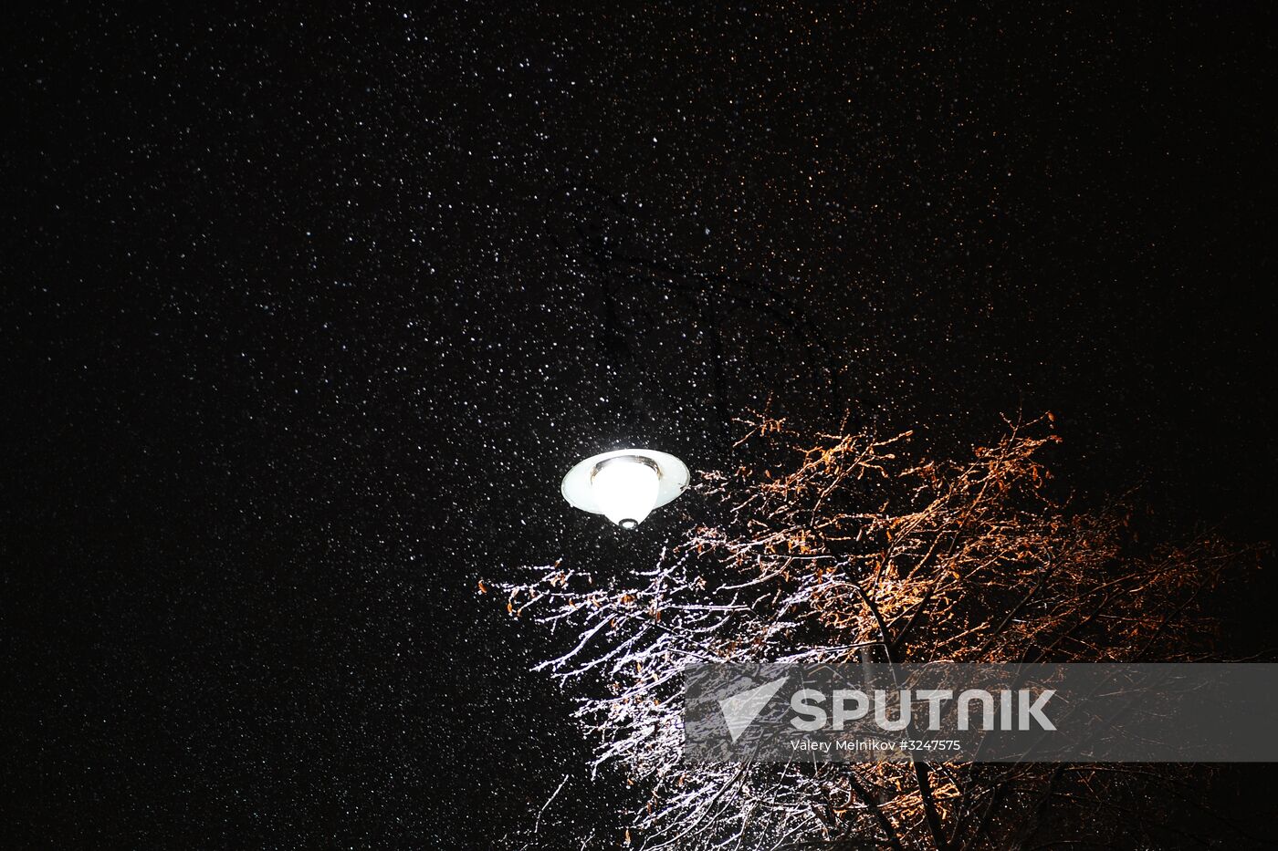 Snow in Moscow