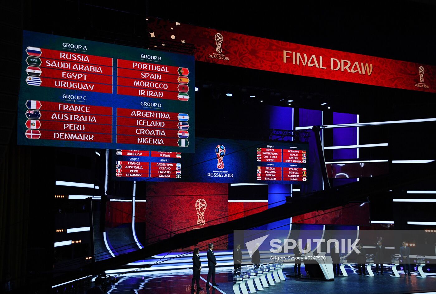 2018 FIFA World Cup Final Draw