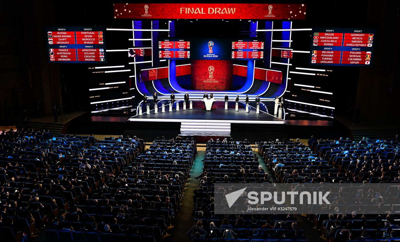 2018 FIFA World Cup Final Draw