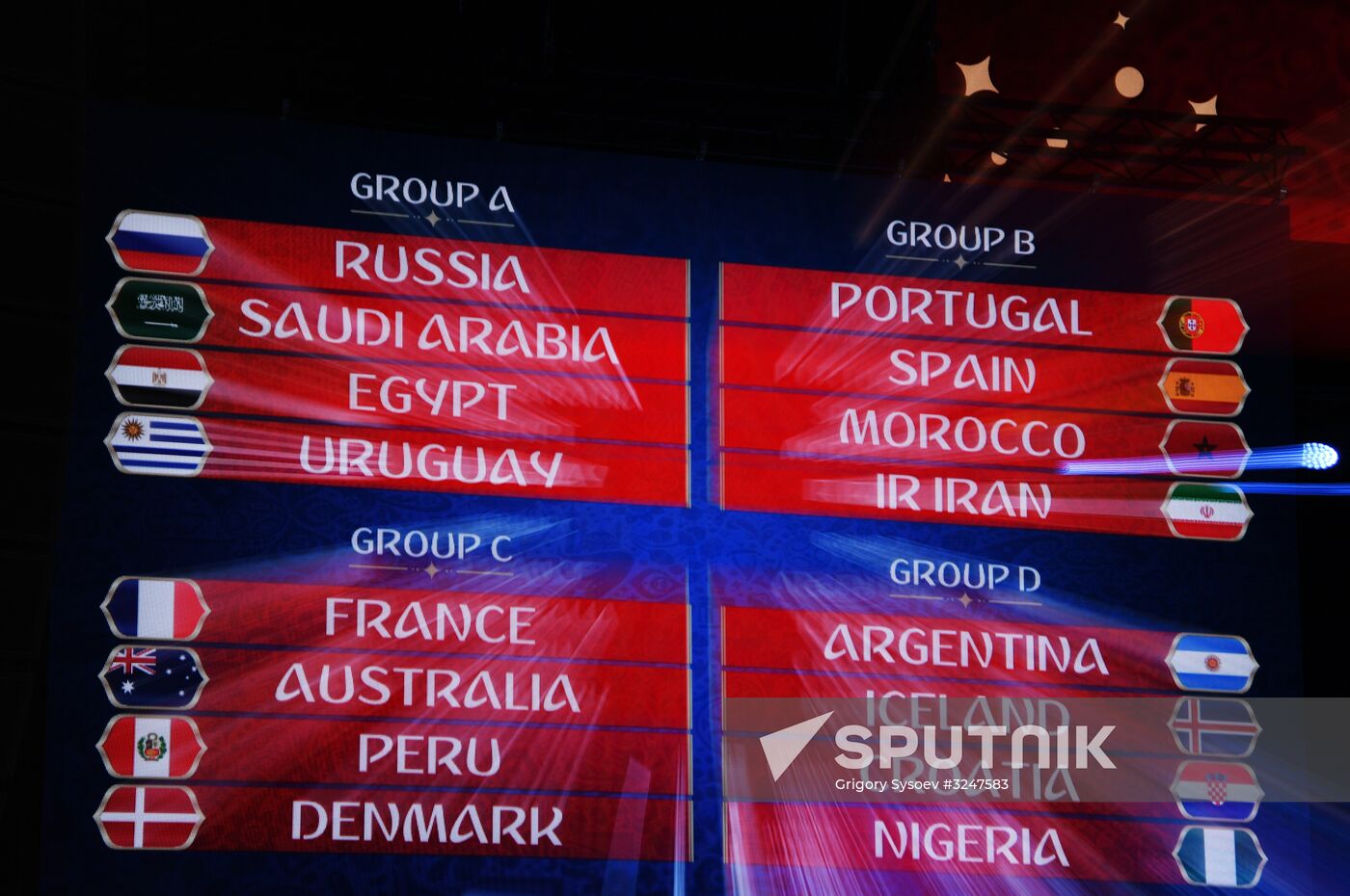 2018 FIFA World Cup Final Draw