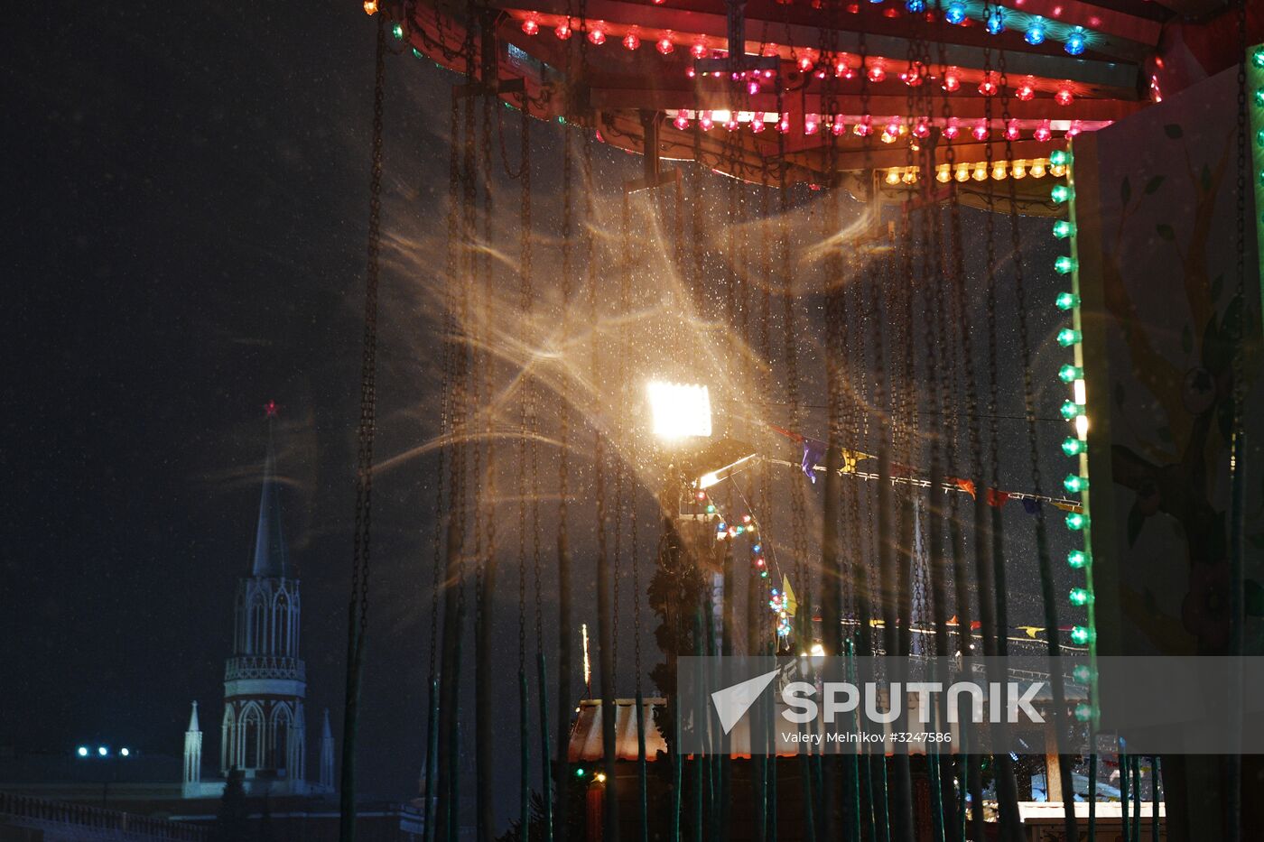 Snow in Moscow