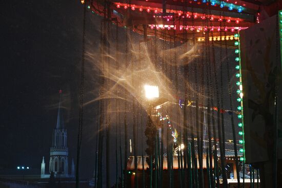 Snow in Moscow