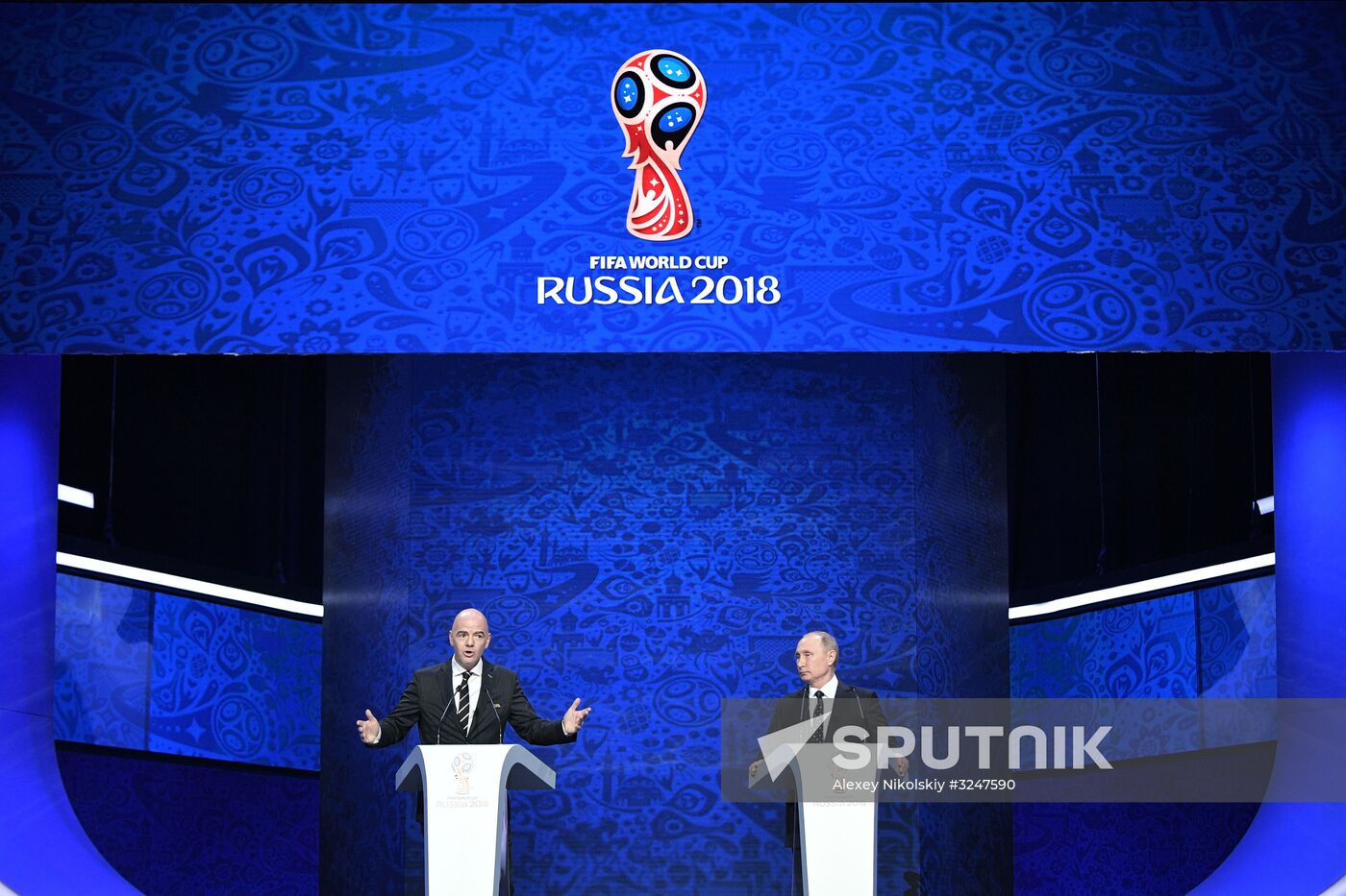 President Putin takes part in 2018 FIFA World Cup Final Draw