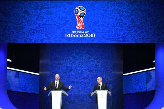 President Putin takes part in 2018 FIFA World Cup Final Draw