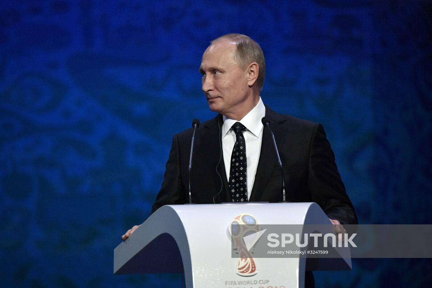 President Putin takes part in 2018 FIFA World Cup Final Draw