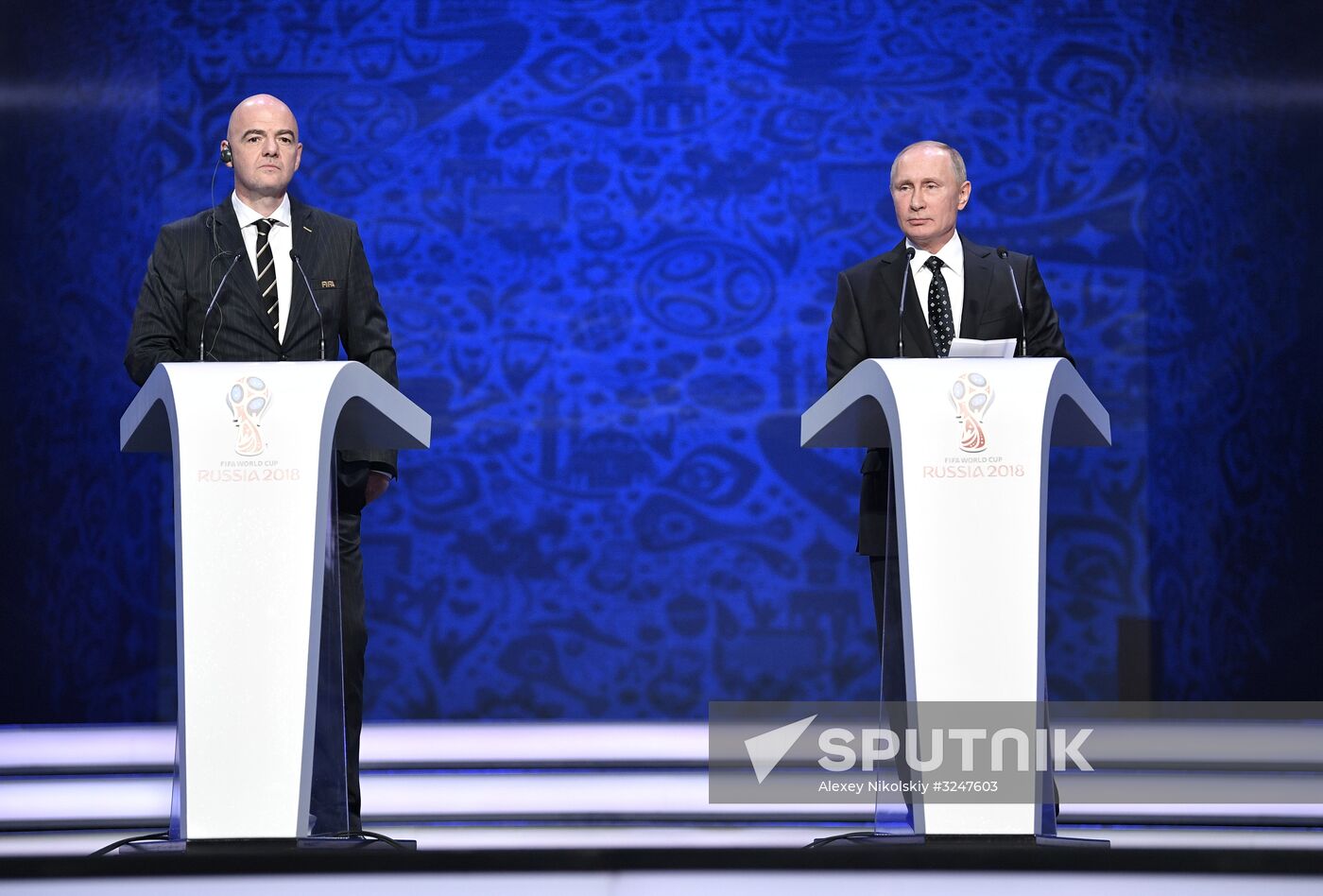 President Putin takes part in 2018 FIFA World Cup Final Draw