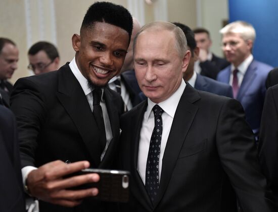 President Putin takes part in 2018 FIFA World Cup Final Draw