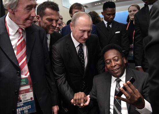 President Putin takes part in 2018 FIFA World Cup Final Draw