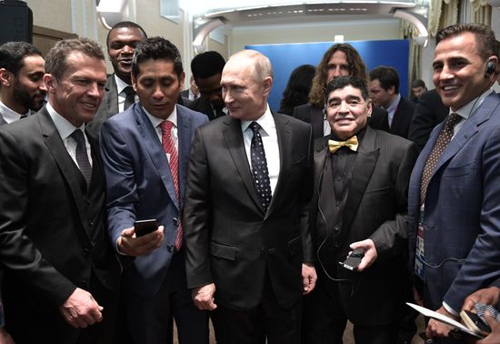 President Putin takes part in 2018 FIFA World Cup Final Draw