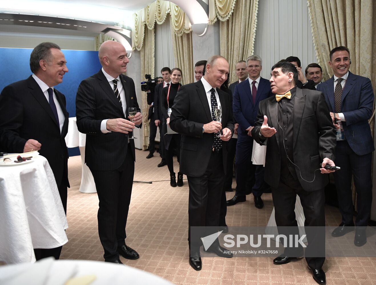 President Putin takes part in 2018 FIFA World Cup Final Draw