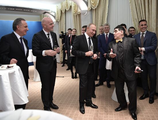 President Putin takes part in 2018 FIFA World Cup Final Draw