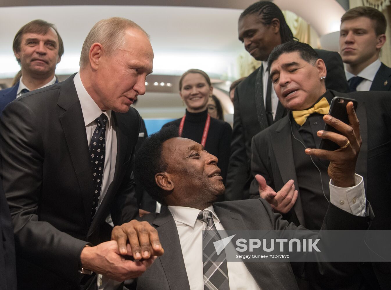 President Putin takes part in 2018 FIFA World Cup Final Draw