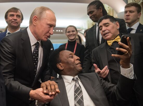 President Putin takes part in 2018 FIFA World Cup Final Draw