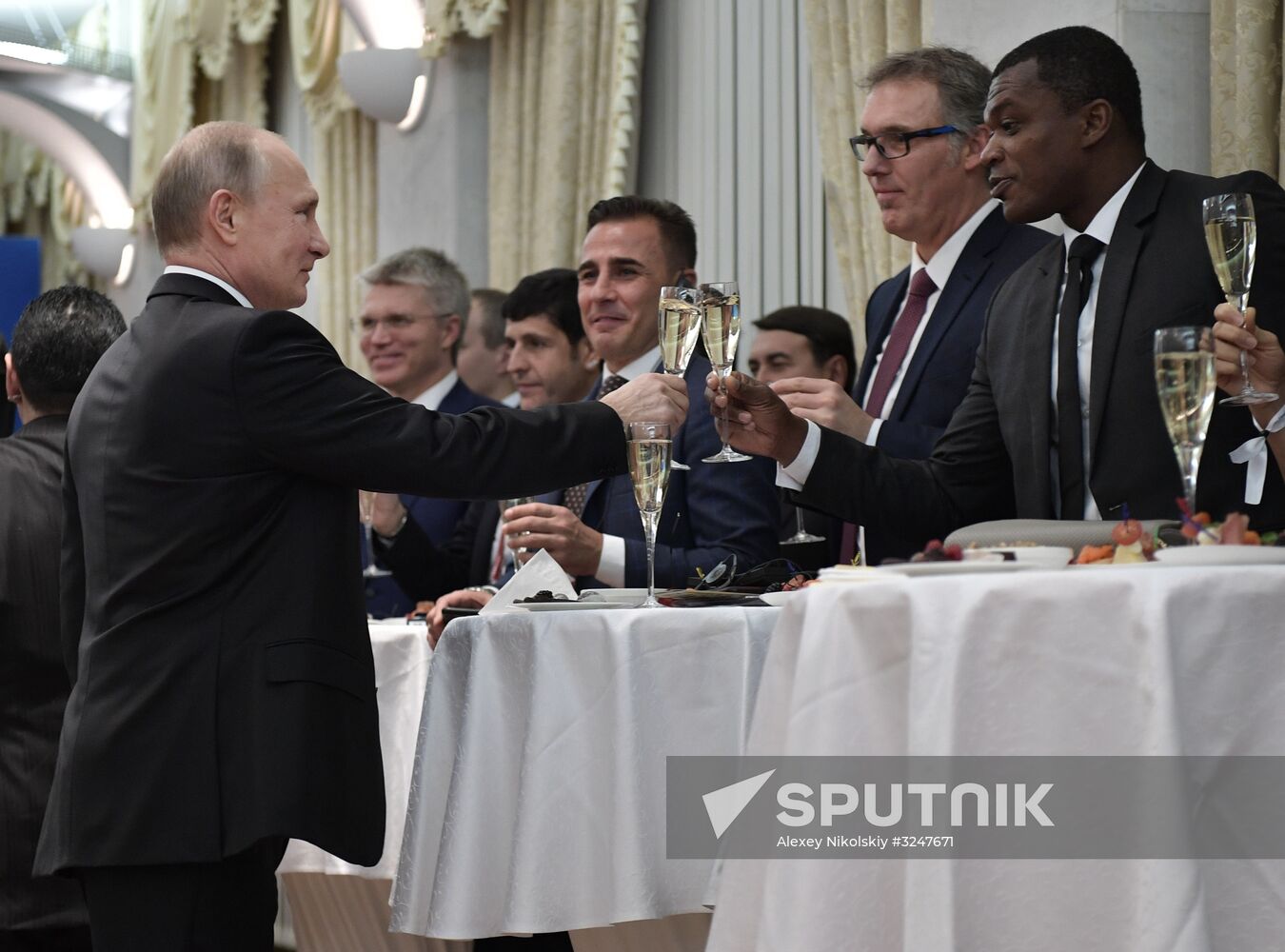 President Putin takes part in 2018 FIFA World Cup Final Draw