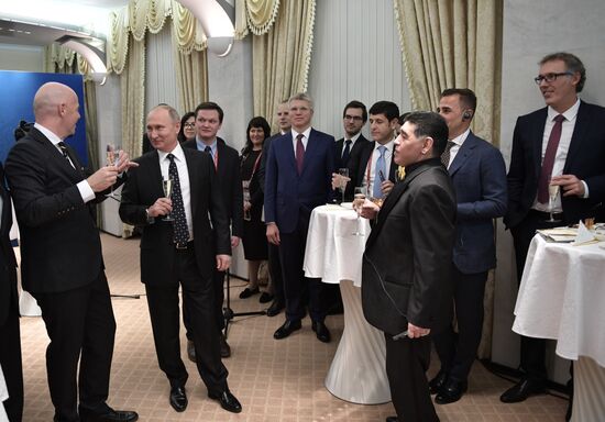 President Putin takes part in 2018 FIFA World Cup Final Draw