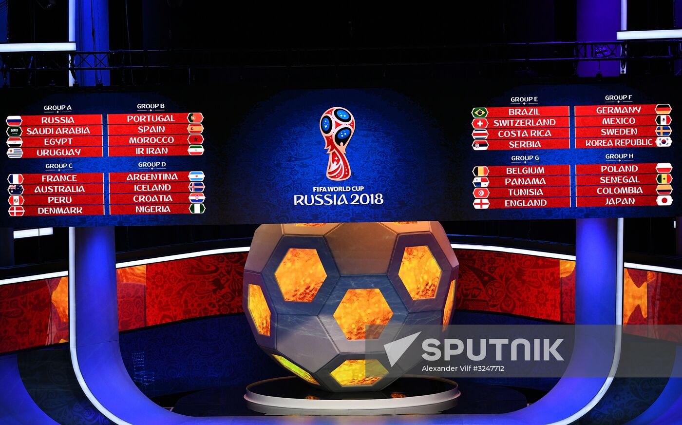 2018 FIFA World Cup Final Draw