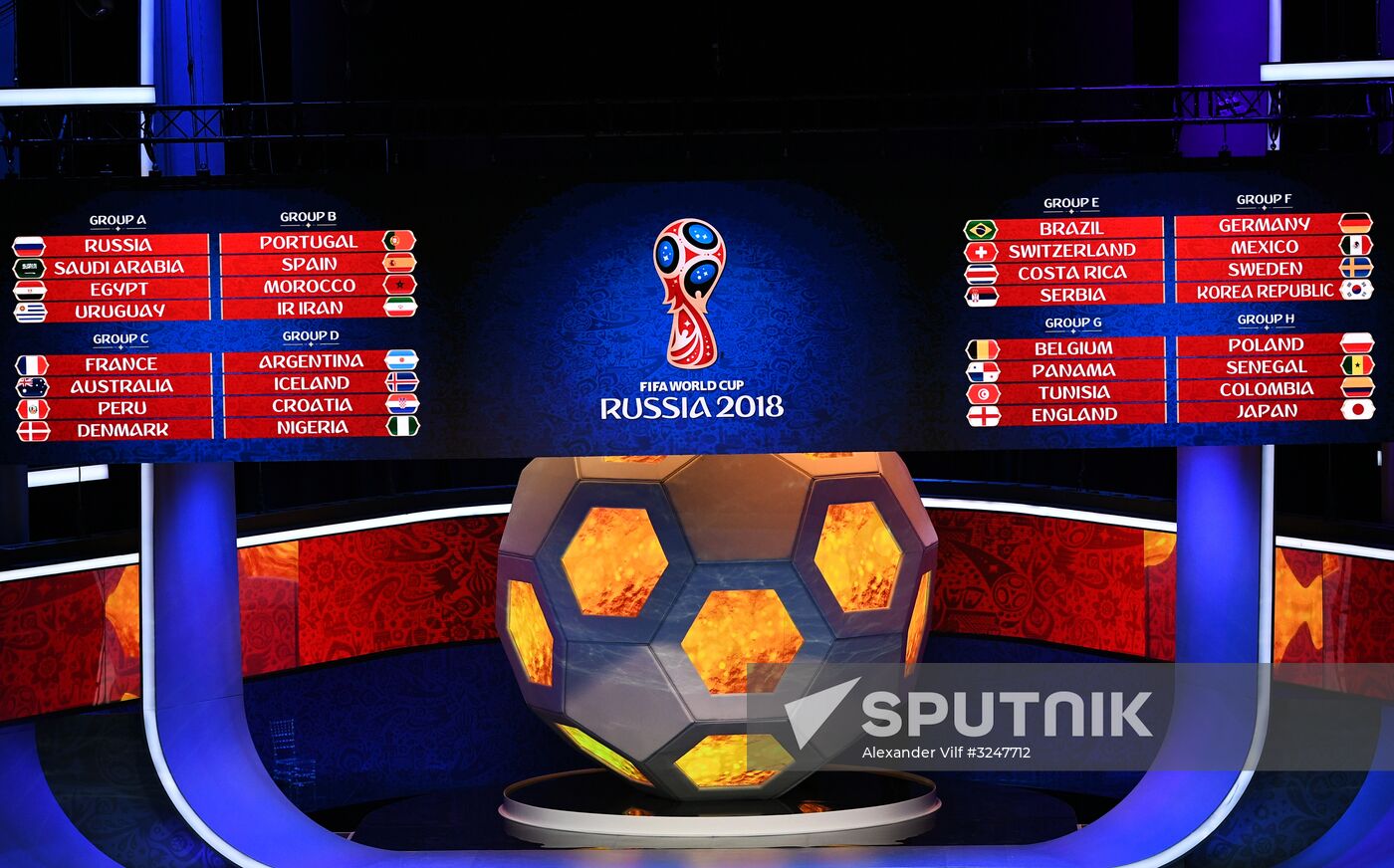 2018 FIFA World Cup Final Draw
