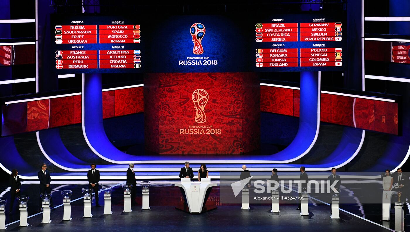 2018 FIFA World Cup Final Draw