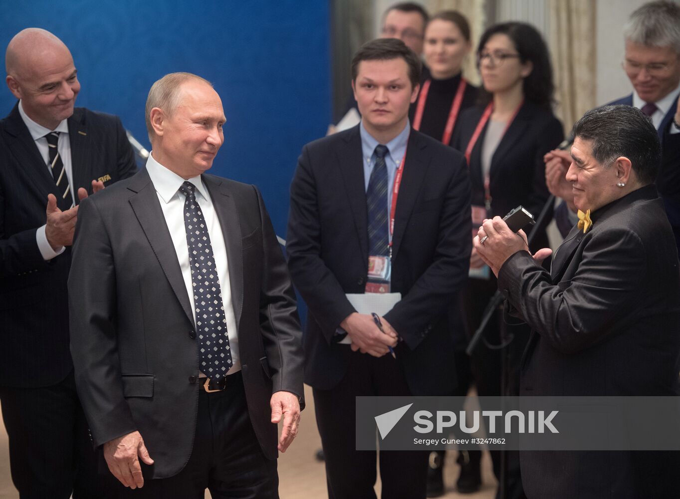 President Putin takes part in 2018 FIFA World Cup Final Draw