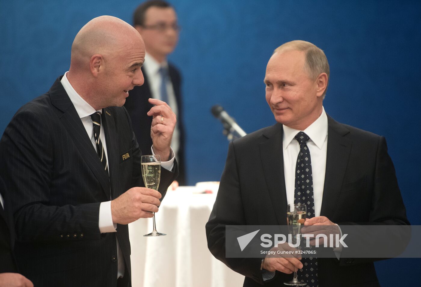 President Putin takes part in 2018 FIFA World Cup Final Draw